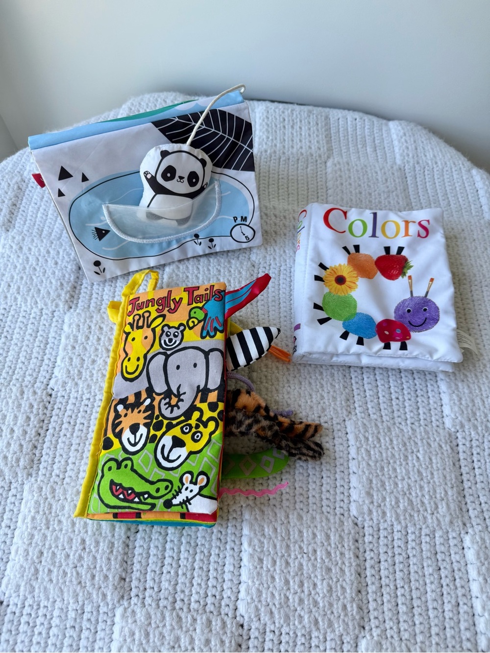 Cloth Baby Books and Tummy Time Activity Book